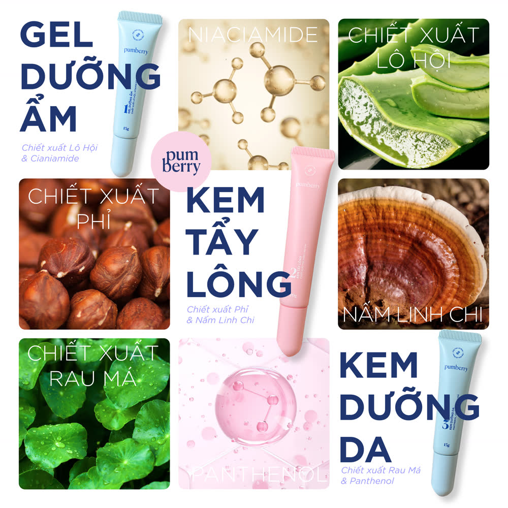 Pumberry bước 1 gel dưỡng